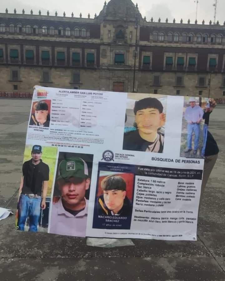 Familias piden intervención de AMLO por desaparición de jóvenes en San Luis Potosí