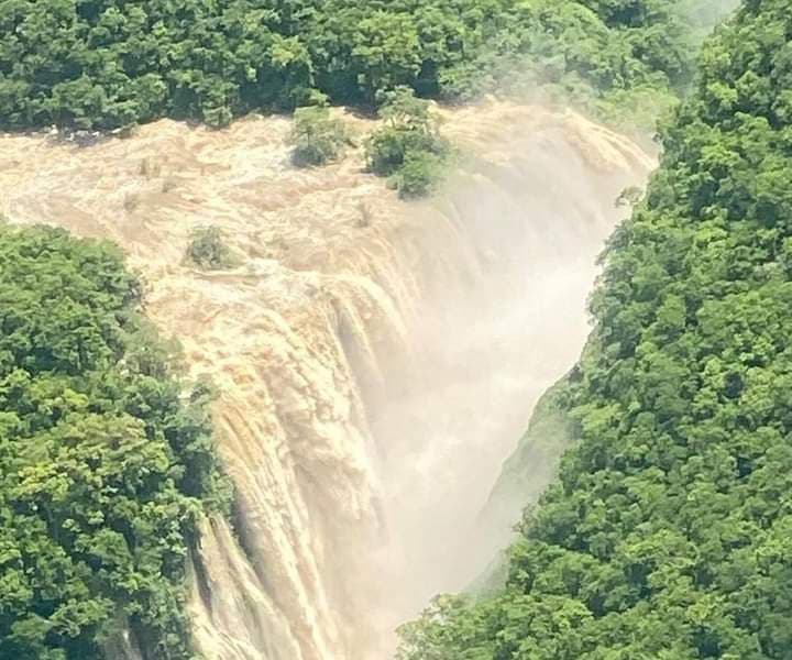Reviven cascadas de la Huasteca potosina tras el paso de Alberto