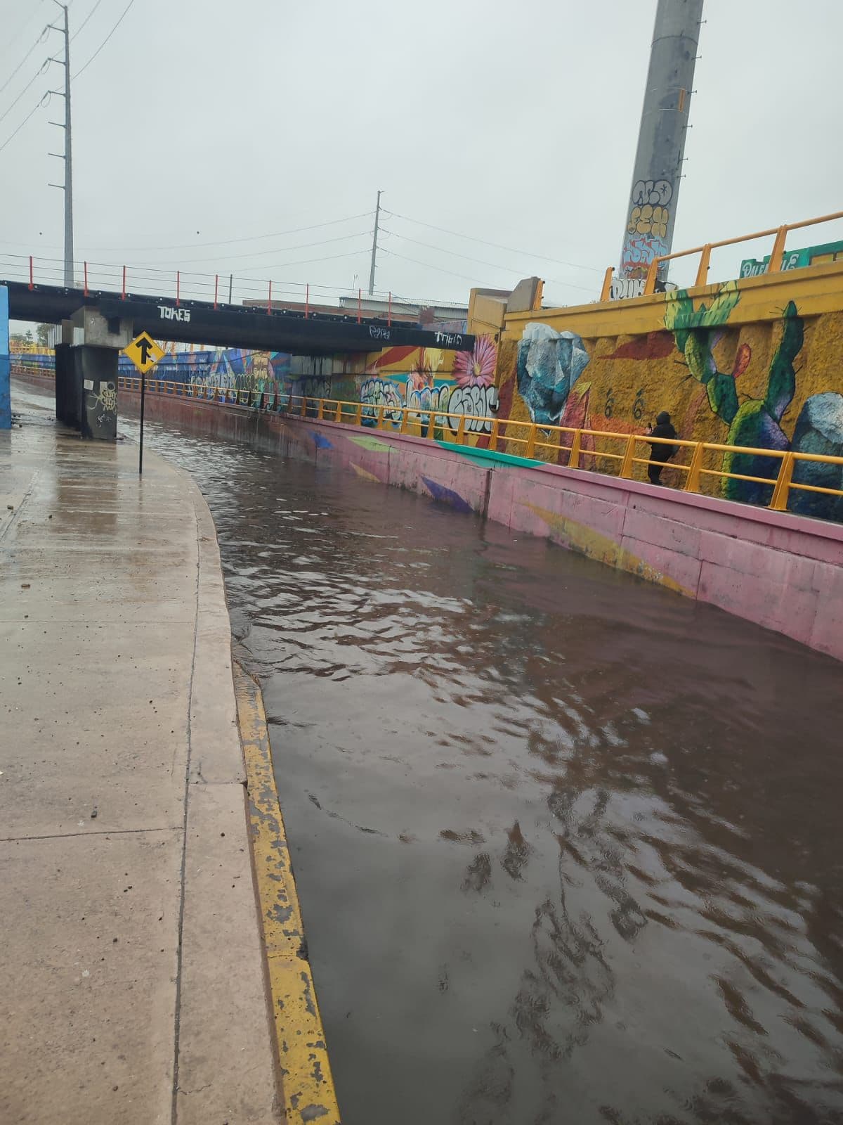 SSPC mantiene operativos de vigilancia por lluvias en la capital potosina