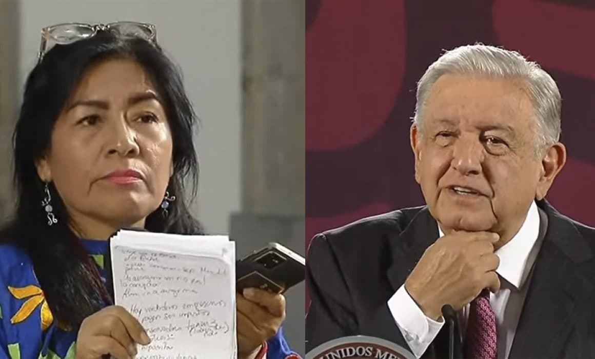 Se engancha AMLO y pelea con periodista por una hora en la mañanera   