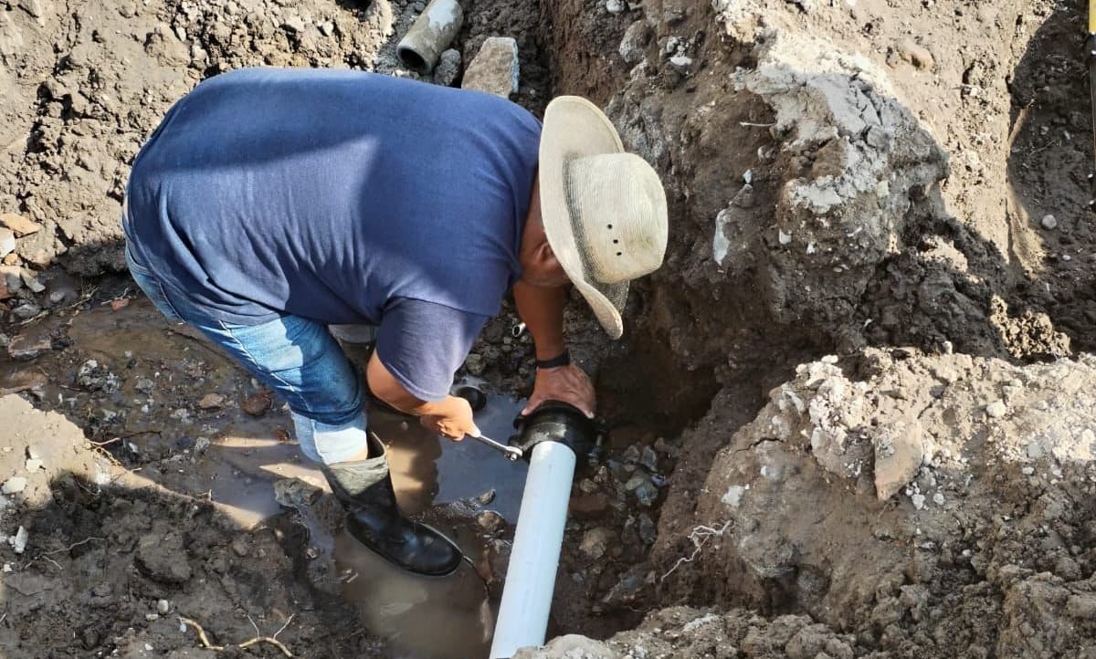 Detiene fuga de agua el nuevo Interapas
