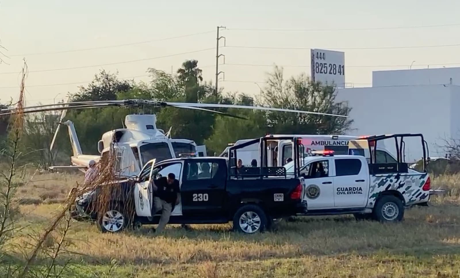 Se enfrentan criminales y Guardia Civil en límites de Rioverde