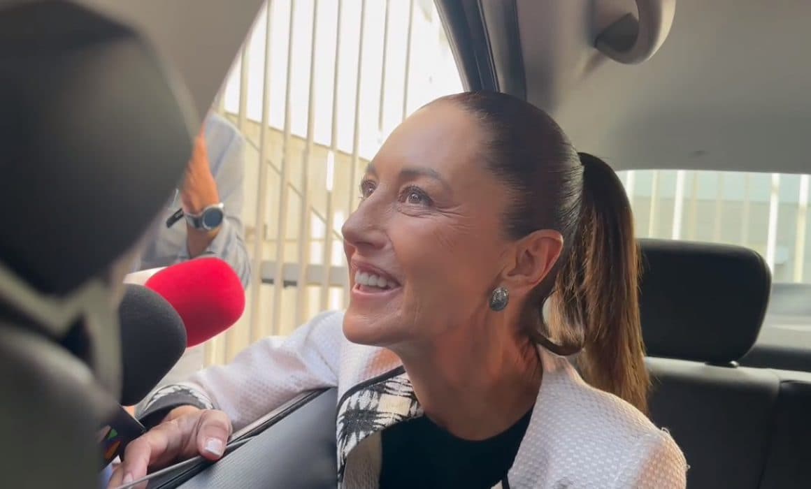 “Hay que salir a votar”, el llamado de Claudia Sheinbaum