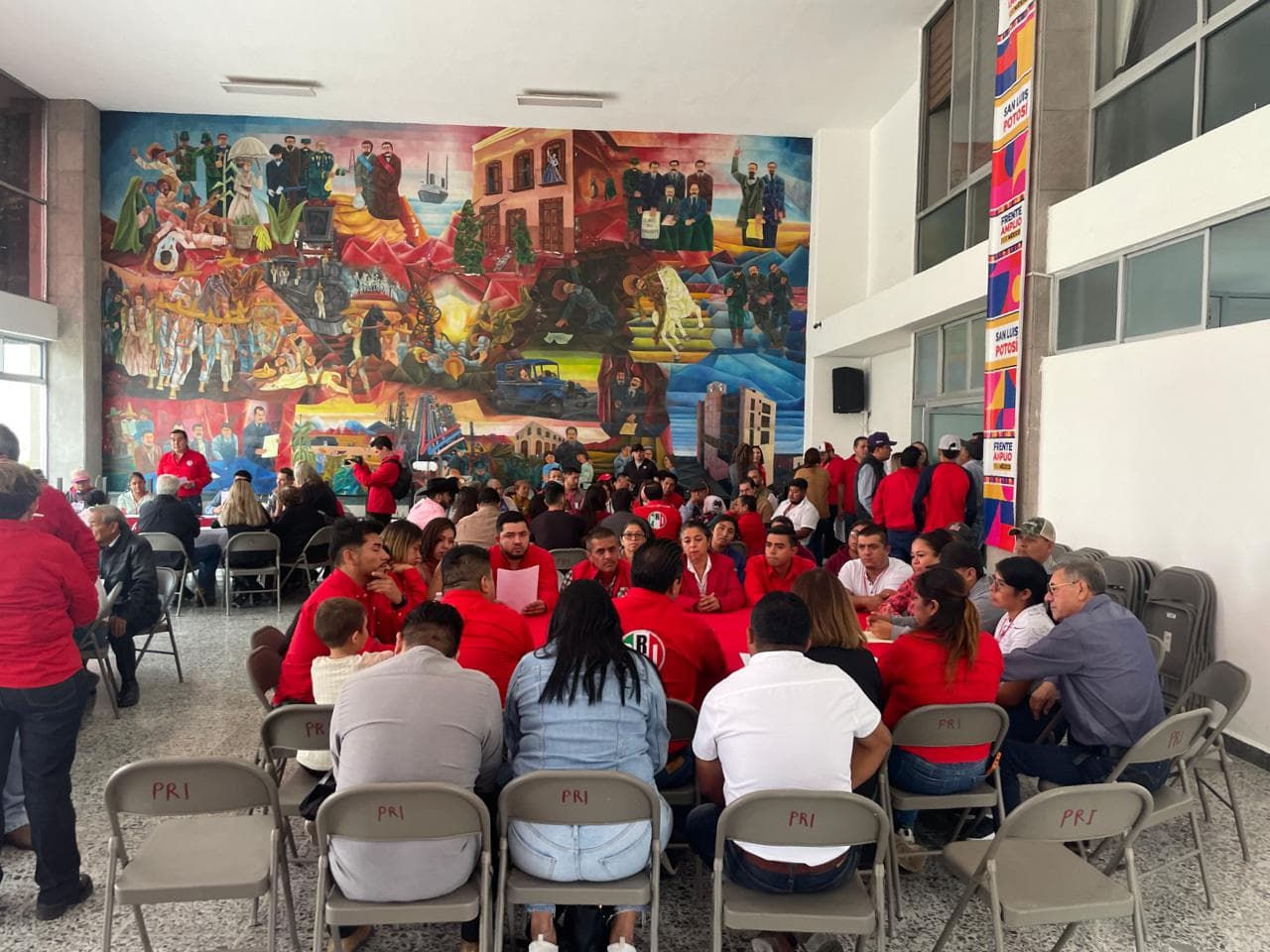 Comienzan mesas de trabajo para refundación del PRI en San Luis Potosí