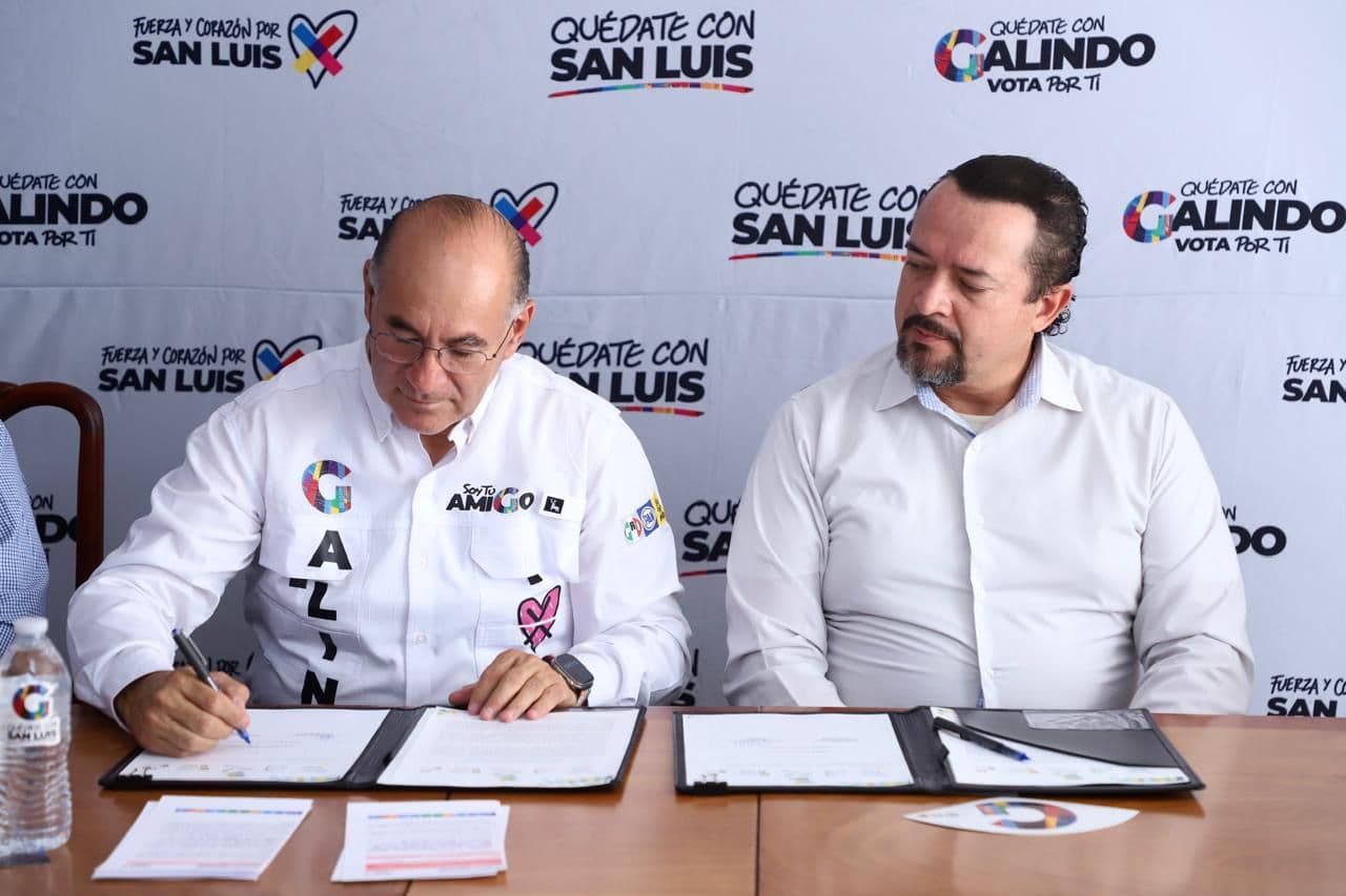Galindo firmó compromiso para el desarrollo sustentable y la acción climática