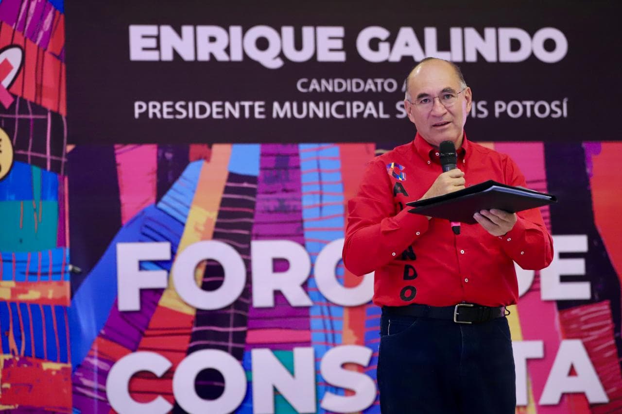 Galindo plantea municipalización del servicio de agua en la capital de SLP