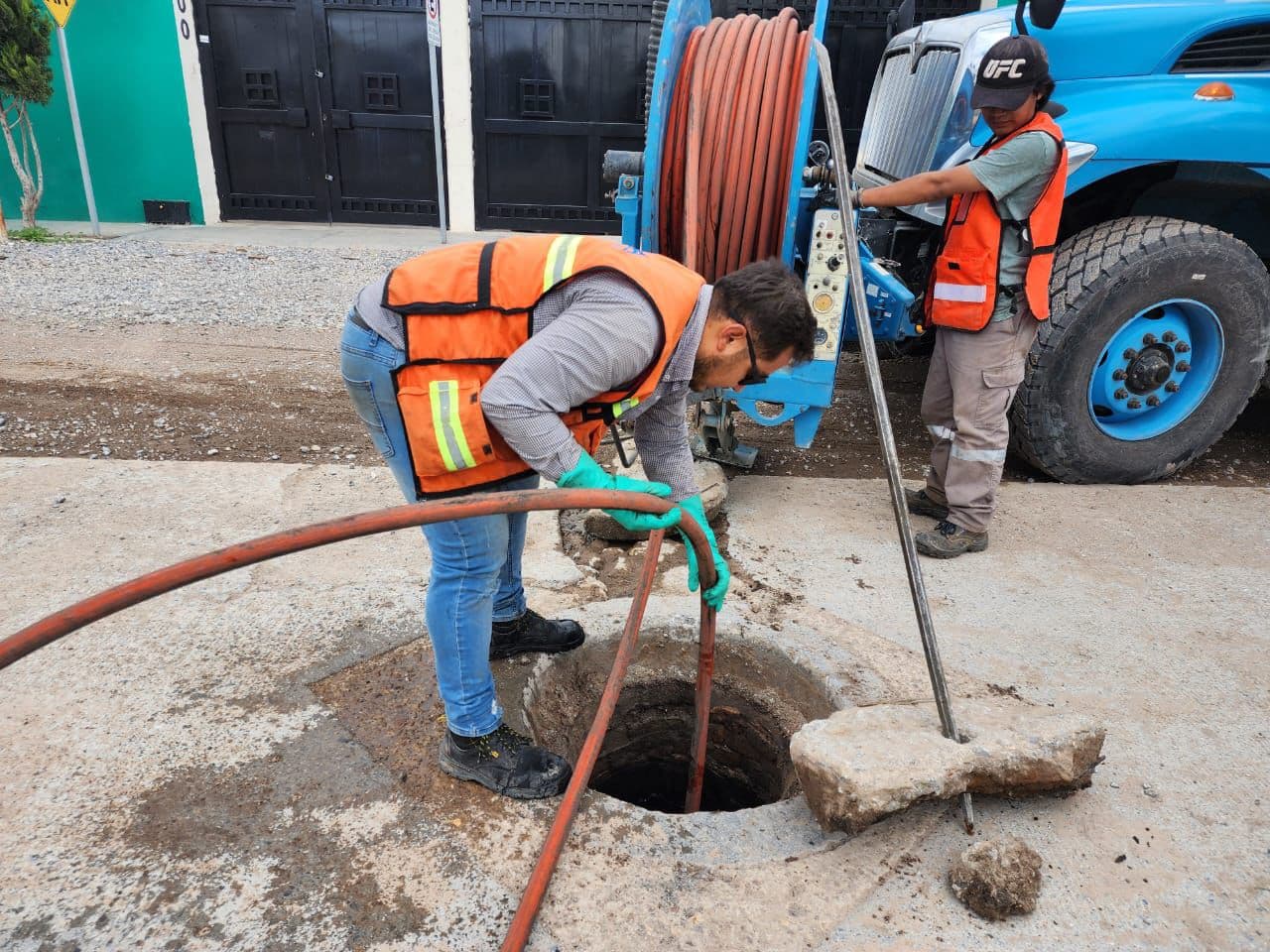 Interapas refuerza mantenimiento en zonas inundables