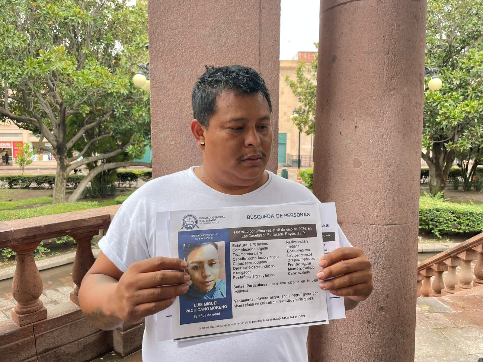 Familiares intensifican búsqueda para localizar a joven desaparecido en Rayón