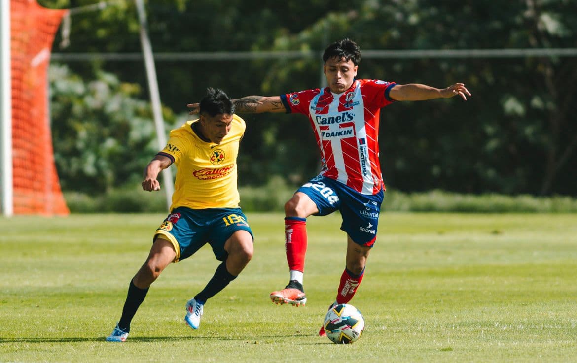 Atlético de San Luis sub-23 vence a América con gol de Guillén