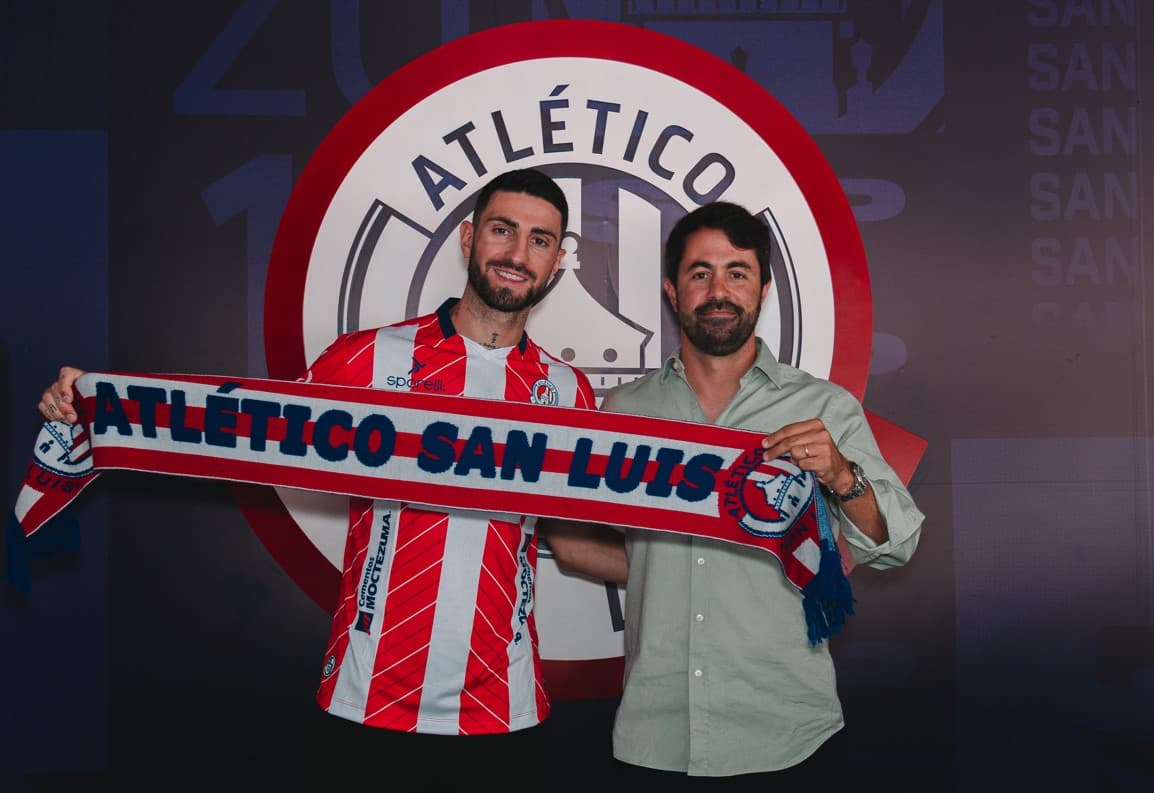 Se une el italiano Cristiano Piccini al Atlético de San Luis