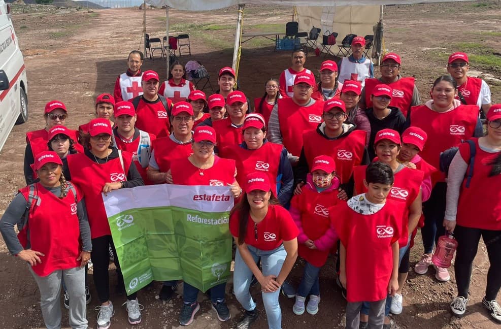 Se une empresa Estafeta al programa de reforestación Pulmones Urbanos