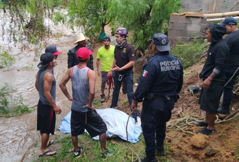 Pierde la vida una persona tras aumento del cauce en rio Zaragoza