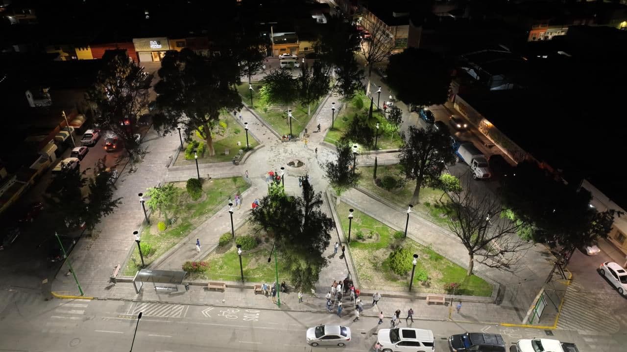 Inauguran nuevo alumbrado táctico en Barrio San Juan de Guadalupe