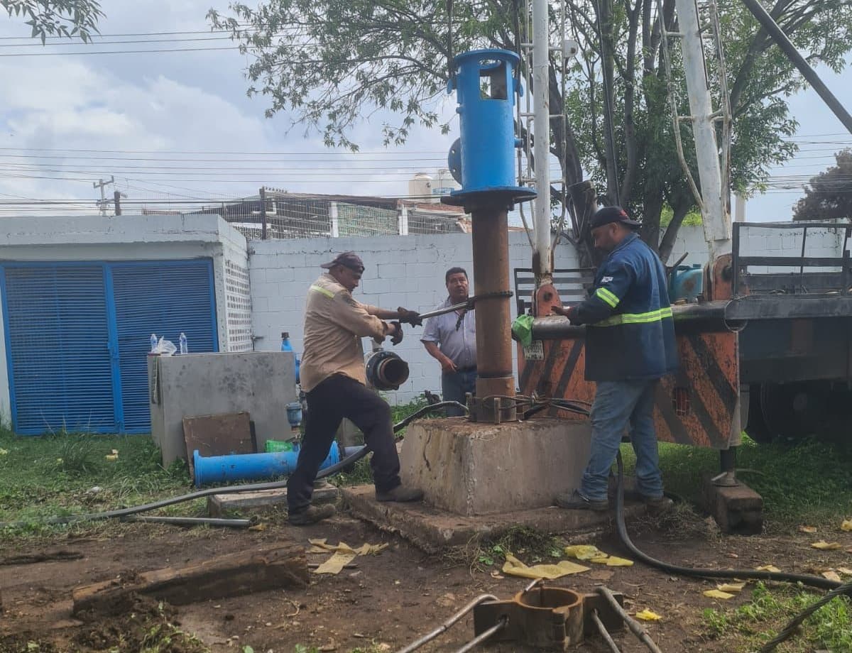 Reanuda Interapas operaciones del pozo Jacarandas II
