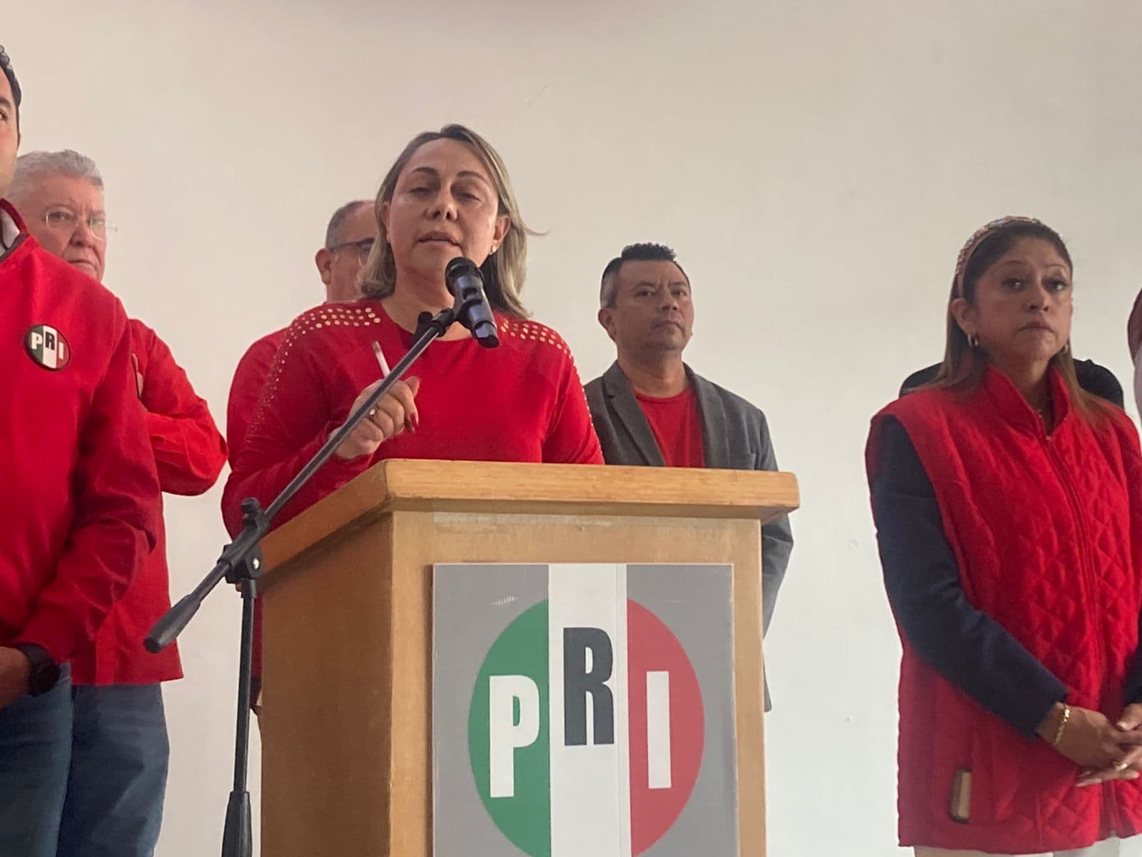Sara Rocha sin intención de reelegirse como líder del PRI