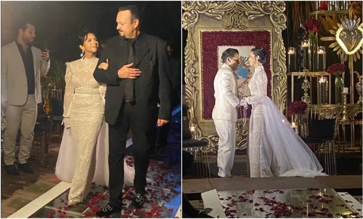 Se casan Ángela Aguilar y Christian Nodal