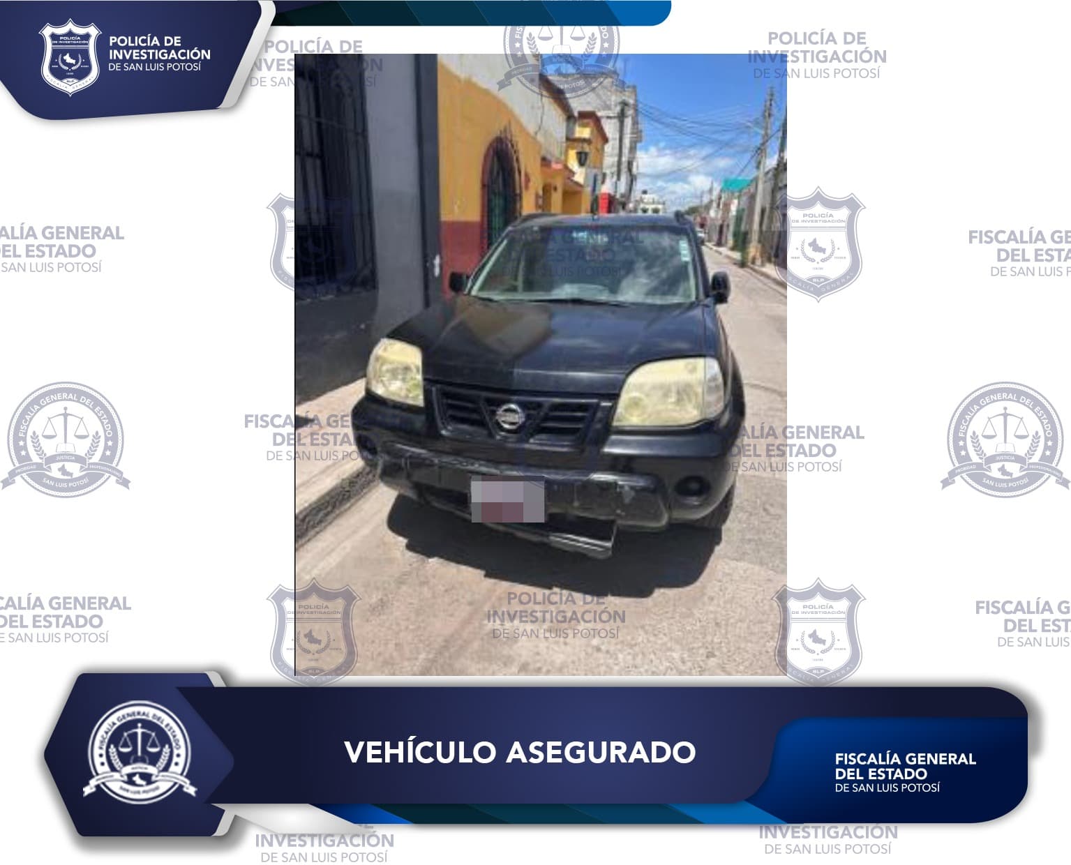 Aseguran troca con ponchallantas y droga en Rioverde