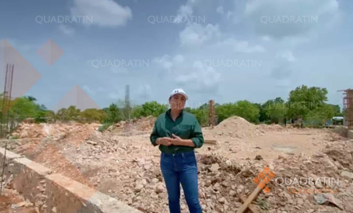 Anuncia Mary Hernández domo en colonia Lázaro Cárdenas