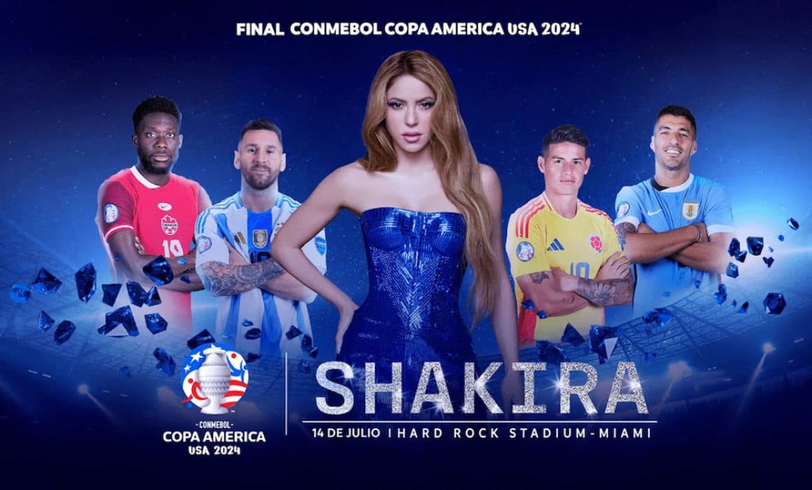 ¡Waka-waka!, confirman a colombiana Shakira en final de la Copa América