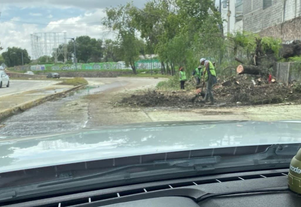 Comienzan trabajos de limpieza tras inundación en el Rio Santiago