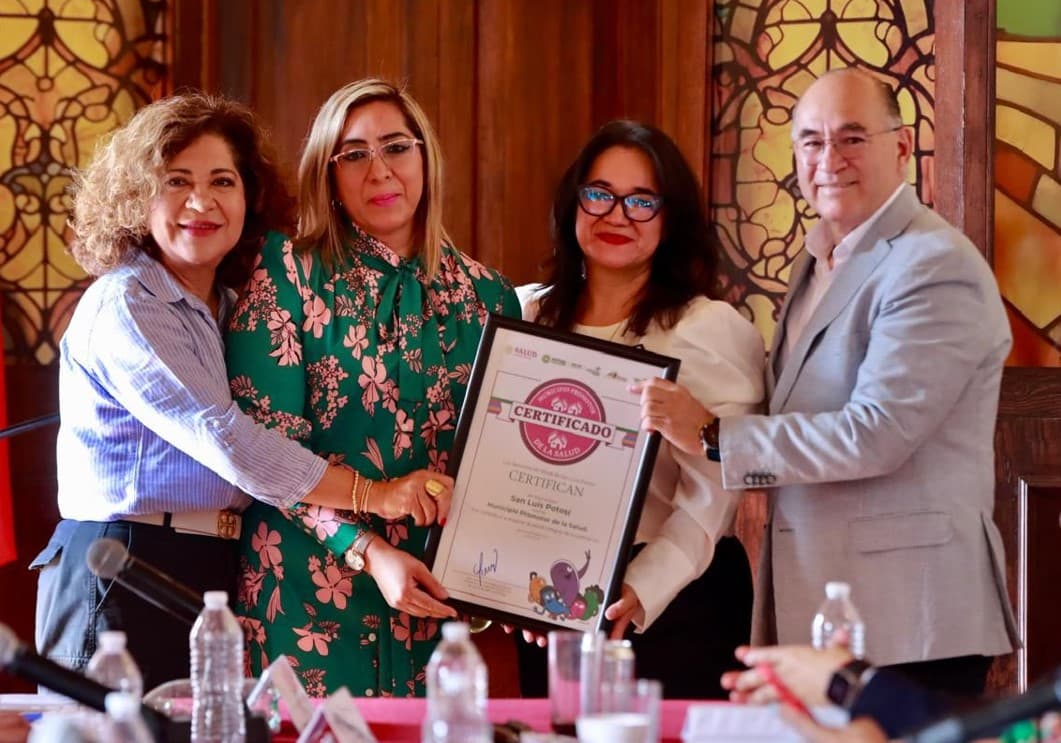 Reconocen a Ayuntamiento como Municipio Promotor de la Salud