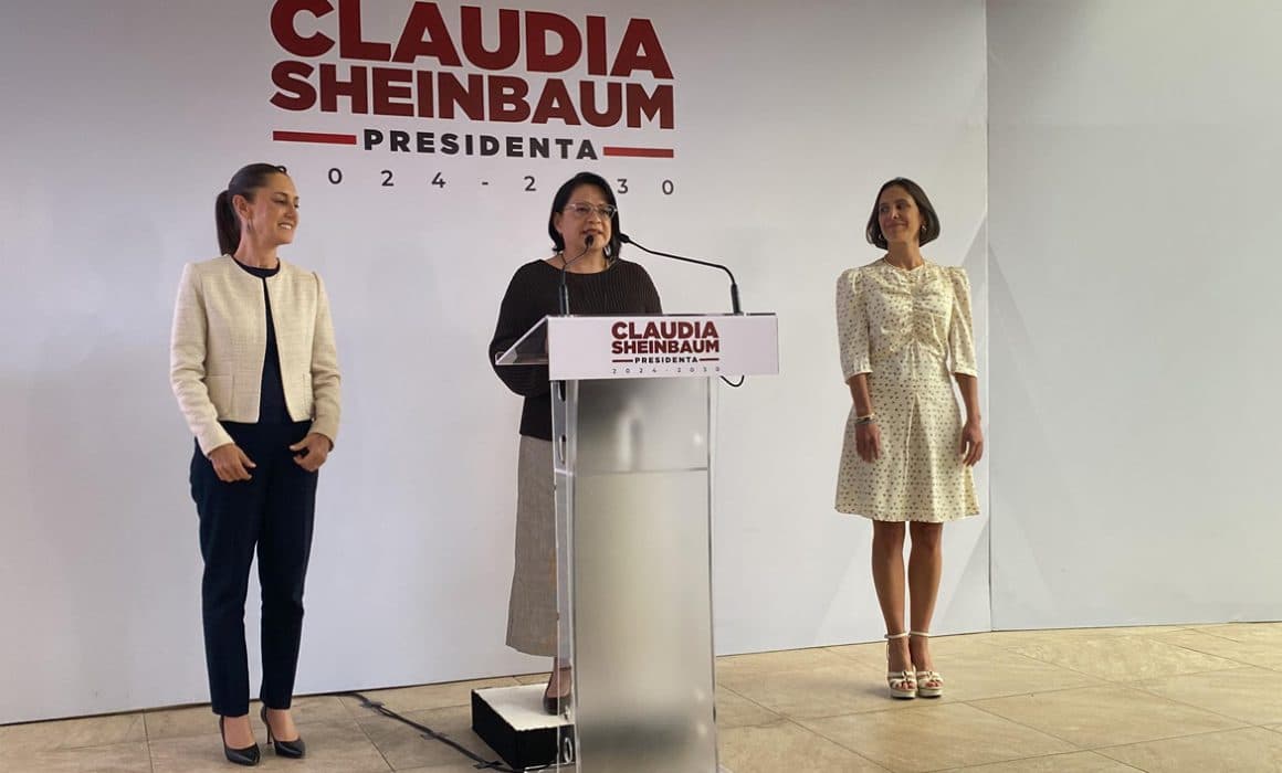 Sheinbaum presenta a nueva titular de CFE, Emilia Esther Calleja Alor