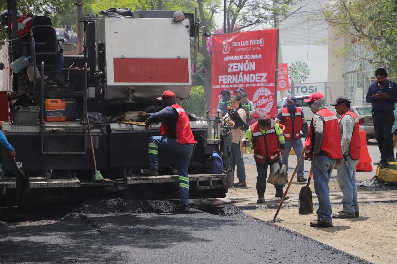 Se consolida Vialidades Potosinas como el más importante programa de rehabilitación vial