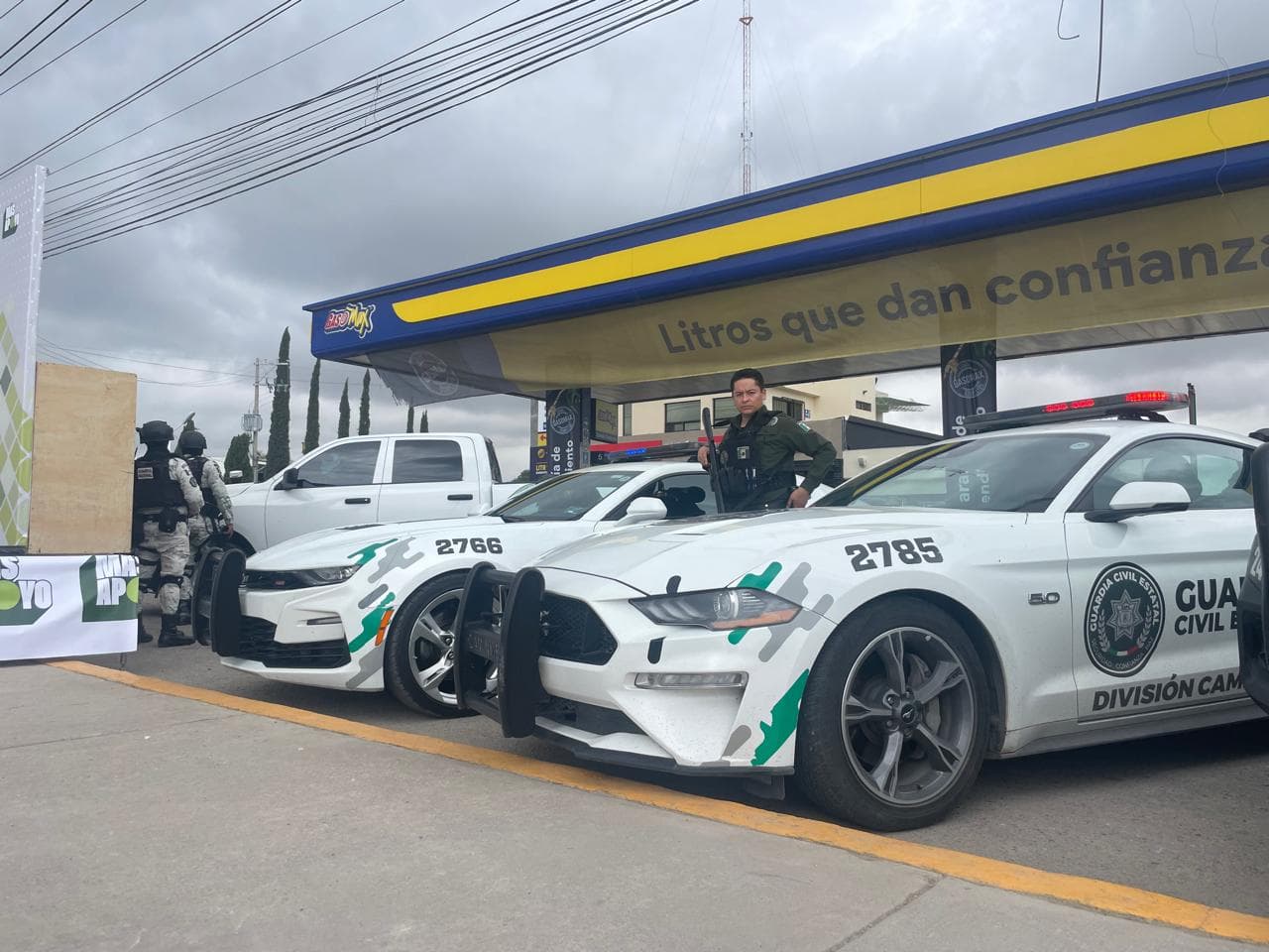 Mantenía Guardia Civil Estatal patrullas sin gasolina en SLP