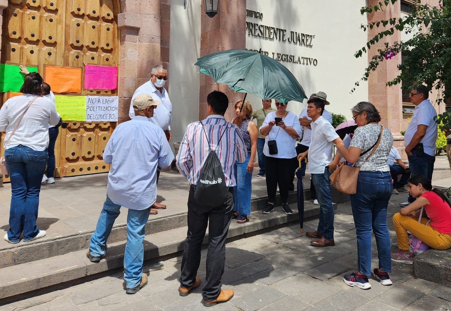 Desacuerdo por Concejo Ciudadano entre habitantes de Pozos deriva en manifestaciones