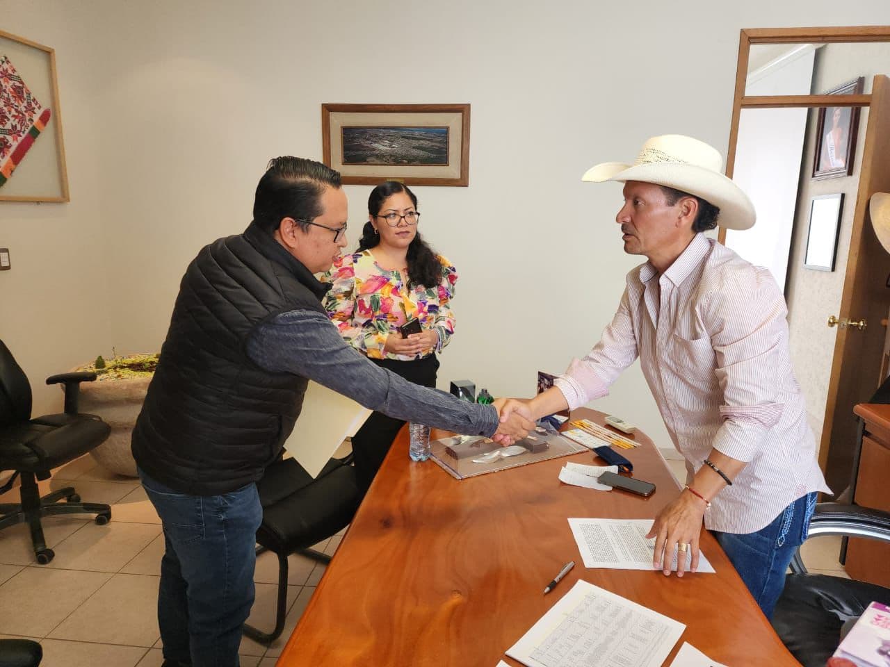 Realizan convenio entre Interapas y la Fenapo para brindar servicios