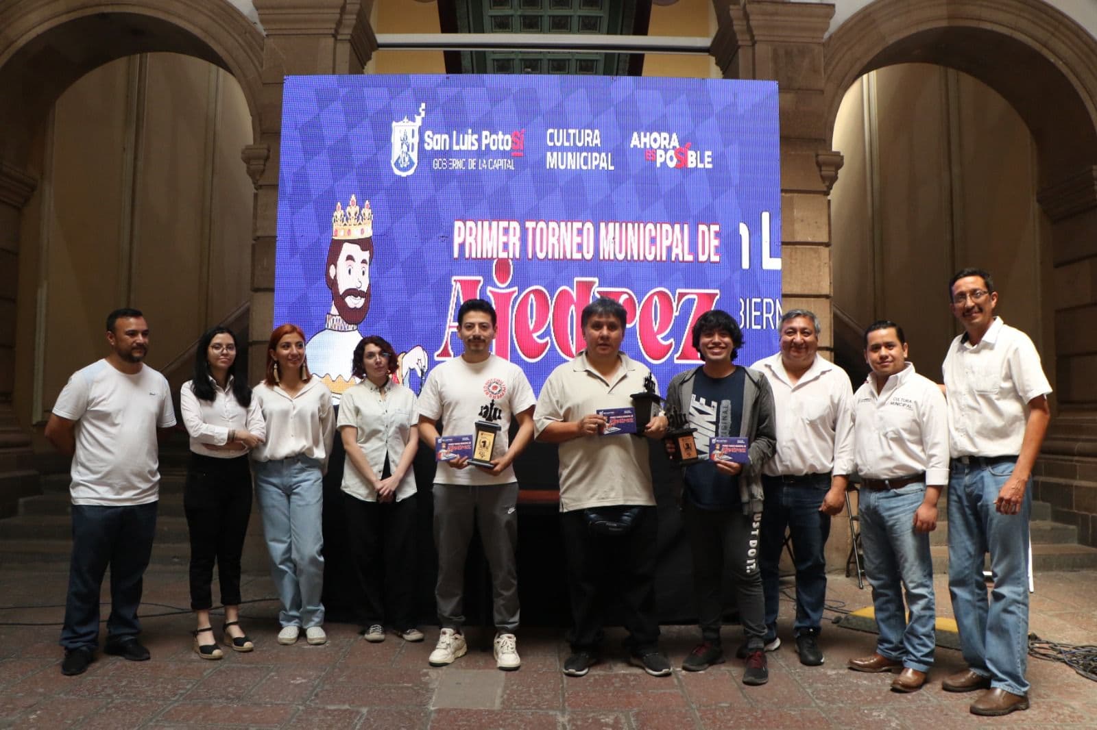 Finaliza con éxito el Primer Torneo Municipal de Ajedrez en SLP