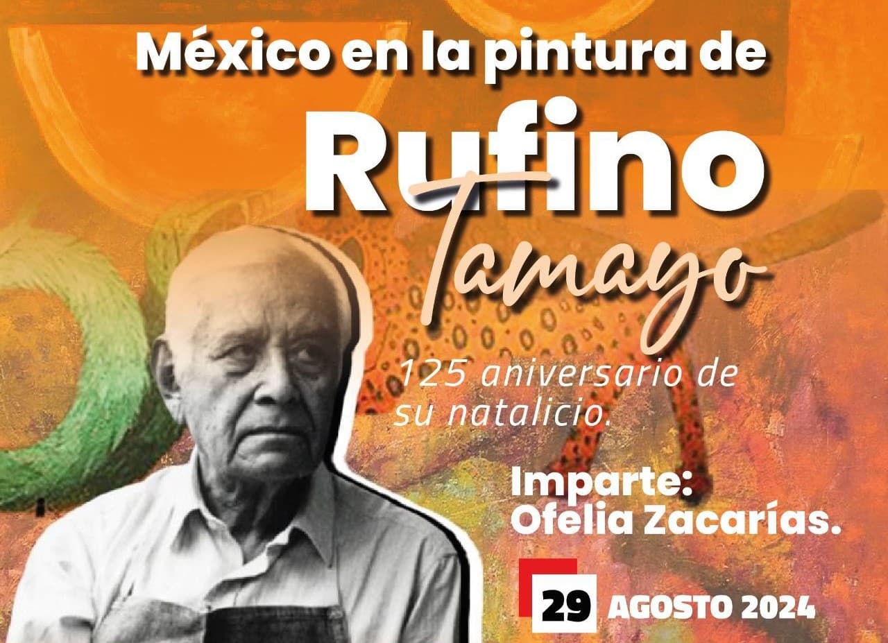 Celebrará Dirección de Cultura aniversario de Rufino Tamayo con conferencia