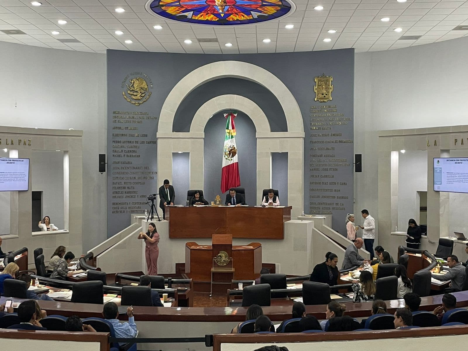 María Teresa Rivera, primera concejal de Villa de Pozos elegida por el Congreso del Estado