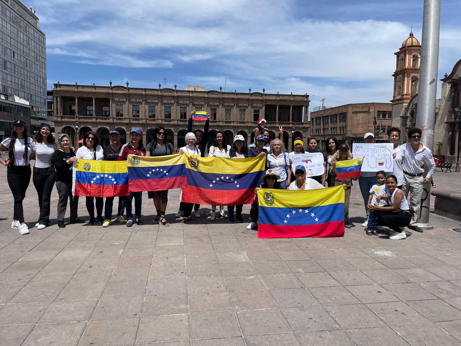 Venezolanos protestan en San Luis contra régimen de Maduro