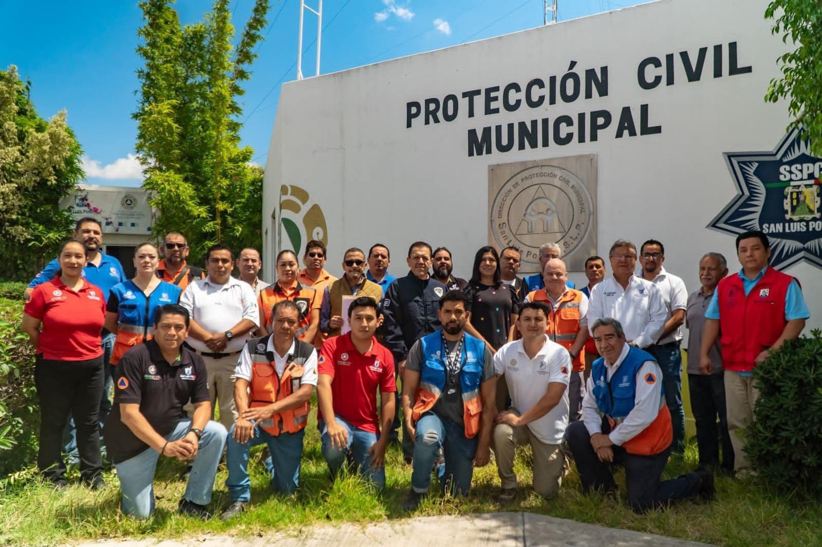 Protección Civil Municipal refuerza acciones de auxilio en San Luis Potosí