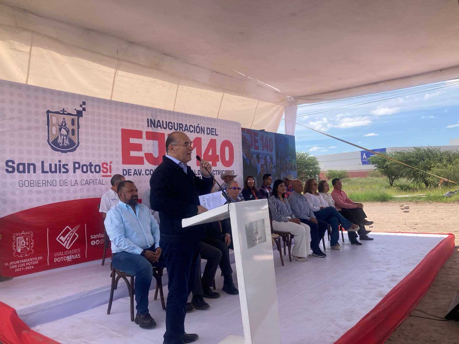Concluye primera etapa de modernización vial en la Zona Industrial de SLP