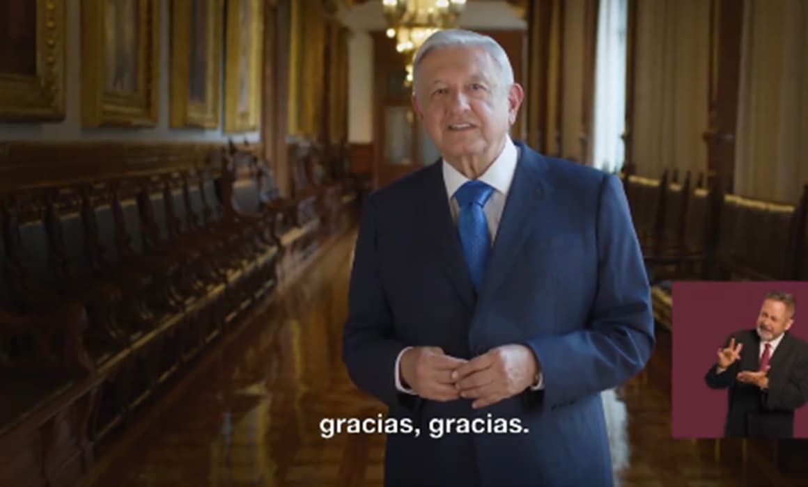 Me voy contento con mi conciencia tranquila: AMLO por último informe