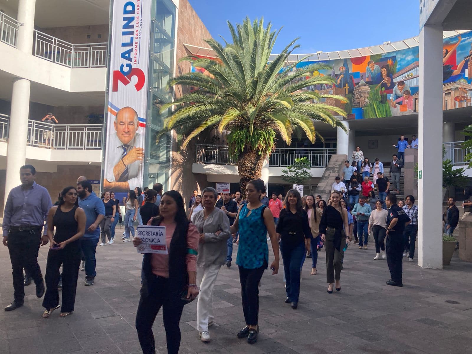 San Luis Potosí Realiza Simulacro Nacional 2024 en la Unidad Administrativa Municipal