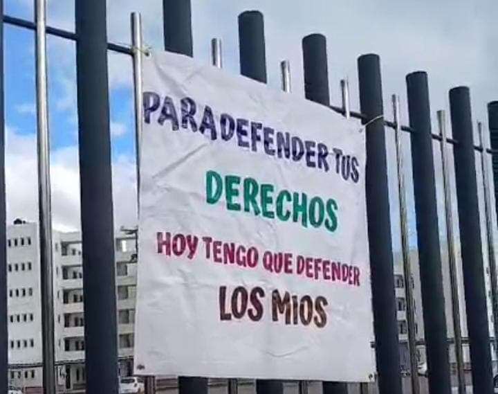 Continua manifestación de jubilados del Poder Judicial por pagos retrasados