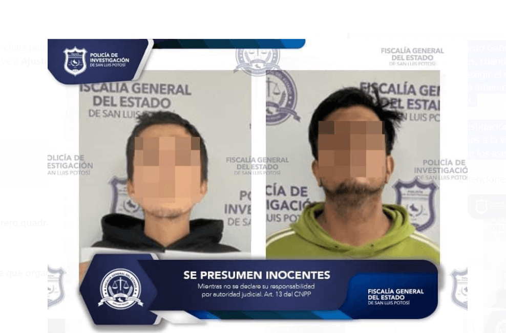Capturan a sospechosos de robo a la tienda de chocolates Costanzo