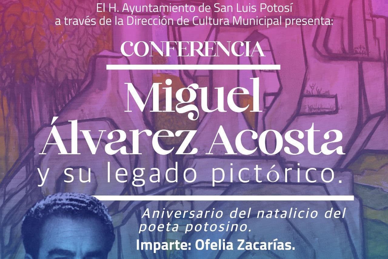 Homenajea Ayuntamiento al poeta potosino Miguel Álvarez Acosta
