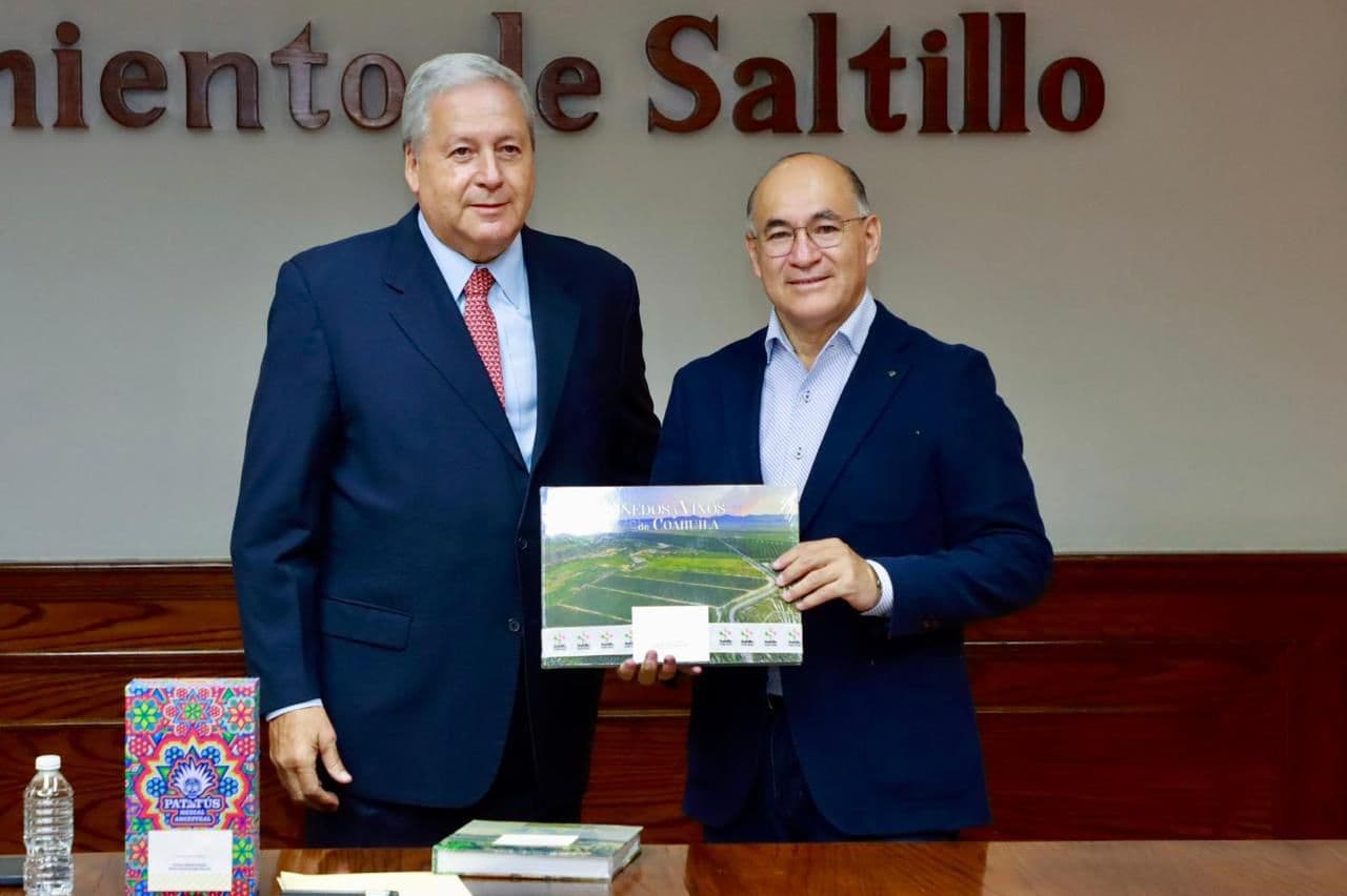 Alcalde de San Luis Potosí y Saltillo intercambian estrategias de mejora