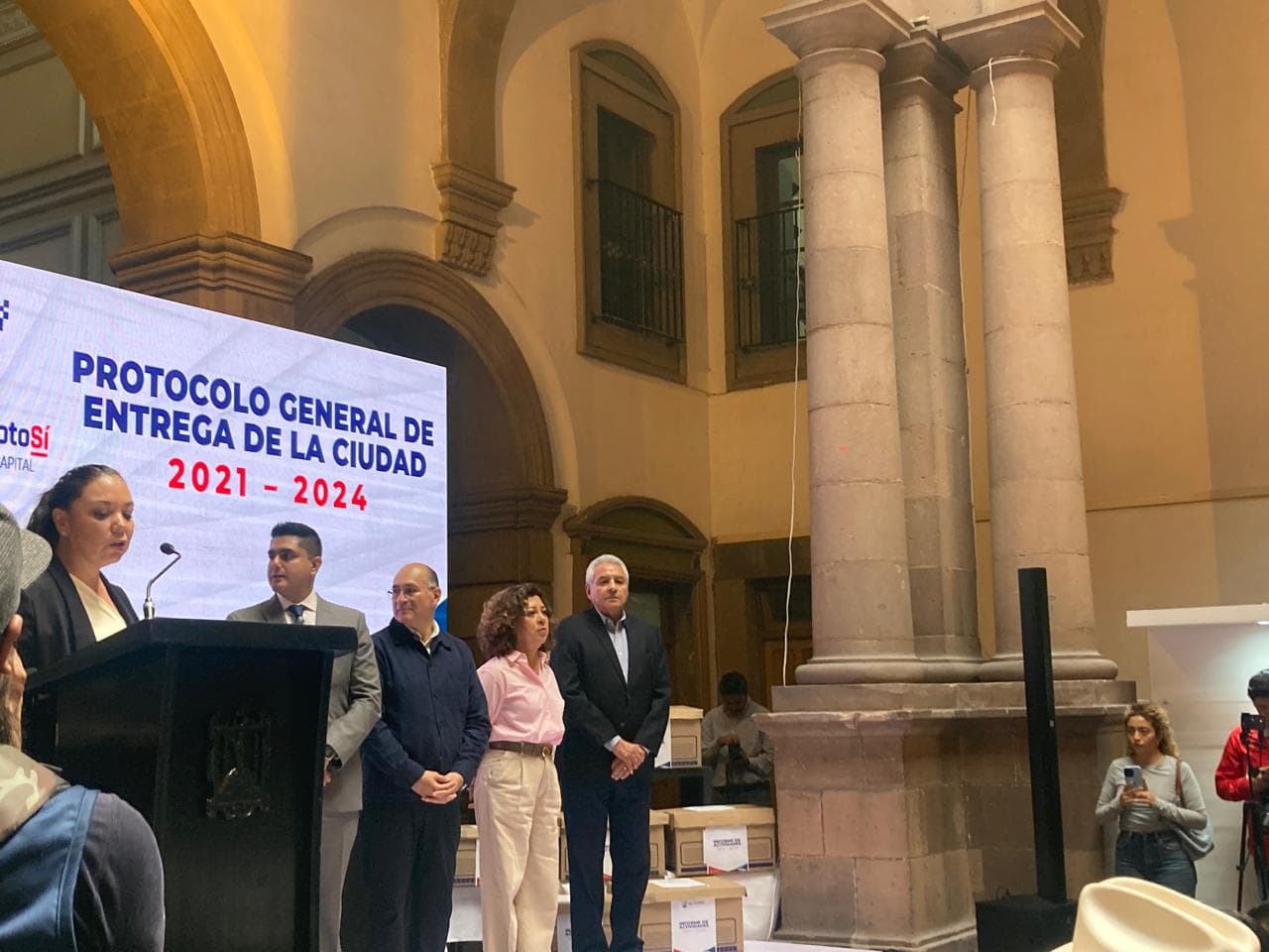 En Protocolo de Entrega reconocen logros y resultados de Ayuntamiento de SLP