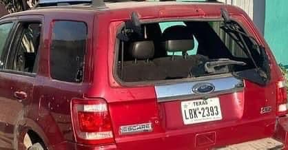 Localizan camioneta baleada tras enfrentamiento en SLP