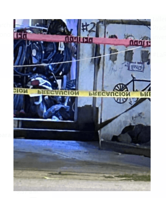 Violento ataque en taller de bicicletas deja un muerto en Prados
