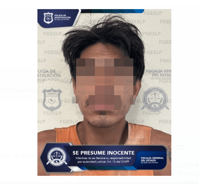 Aprehenden a sujeto en SLP por delito contra la salud