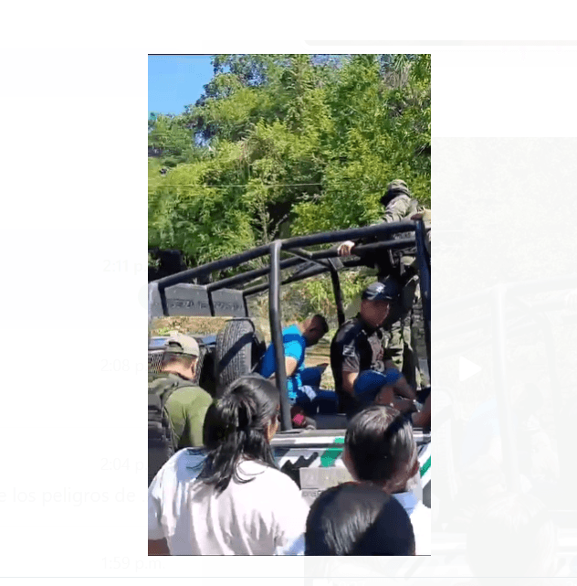 Operativo de la Guardia Civil Estatal en Tancanhuitz detiene a policías municipales