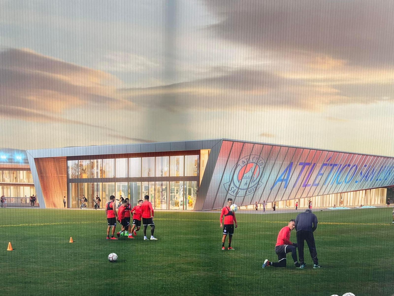 Inicia proyecto Territorio Atleti Potosí con primera piedra