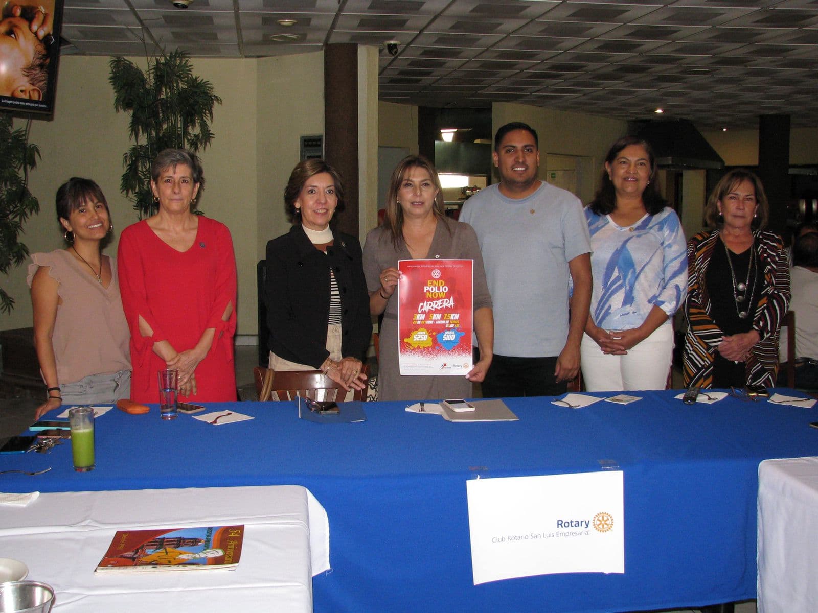 Presentan carrera atlética con causa End Polio Now en la capital