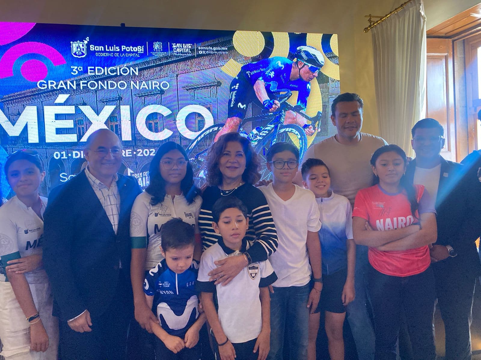 Realizarán en SLP Gran Fondo Nairo México 2024 de cicloturismo